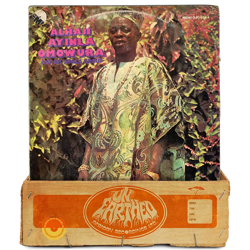 Alhaji Ayinla Omowura and His Apala Group - NEMI LP 0344